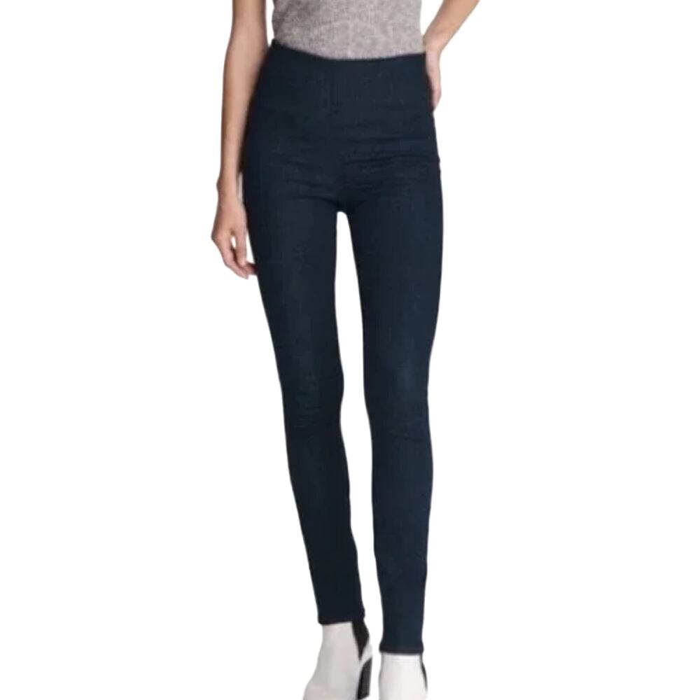 Rag & Bone NWT Nina High Rise Pull On Legging Jeans Rinse Blue Slim Fit Size XS